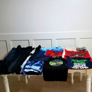 Boys size 14-16 clothing lot jeans Tshirts pants